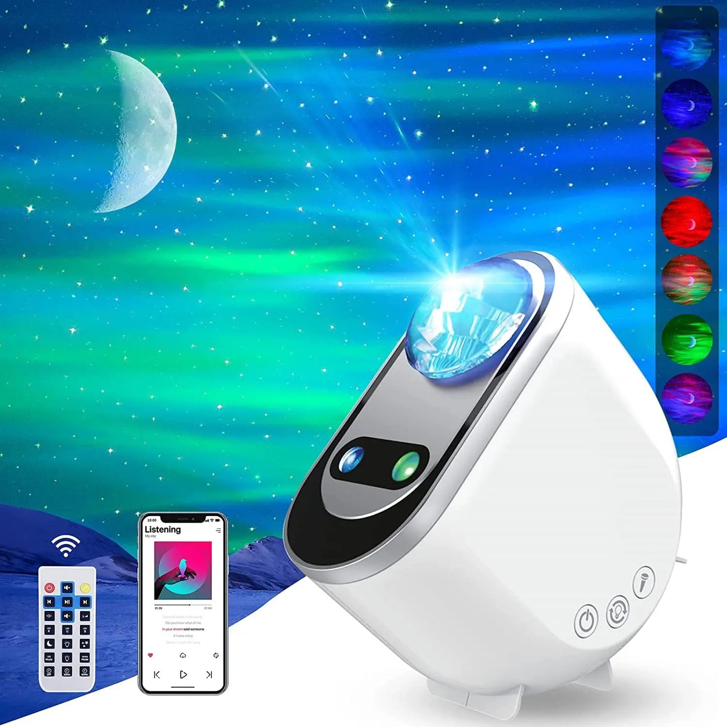 Galaxy Starlight Projector Lamp