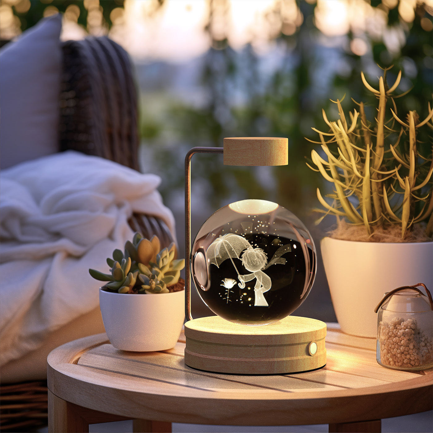 Crystal Ball Night Light