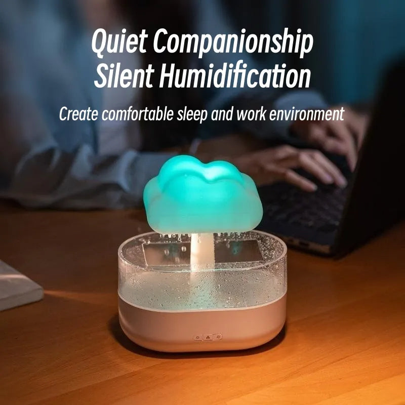 Rain Cloud Night Light Humidifier