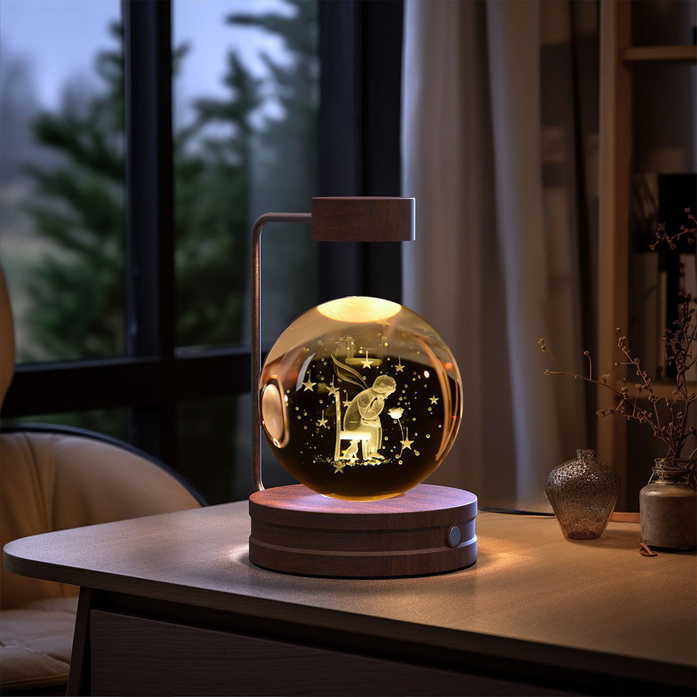 Crystal Ball Night Light