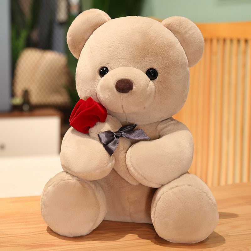 Teddy Bear Plush Pillow