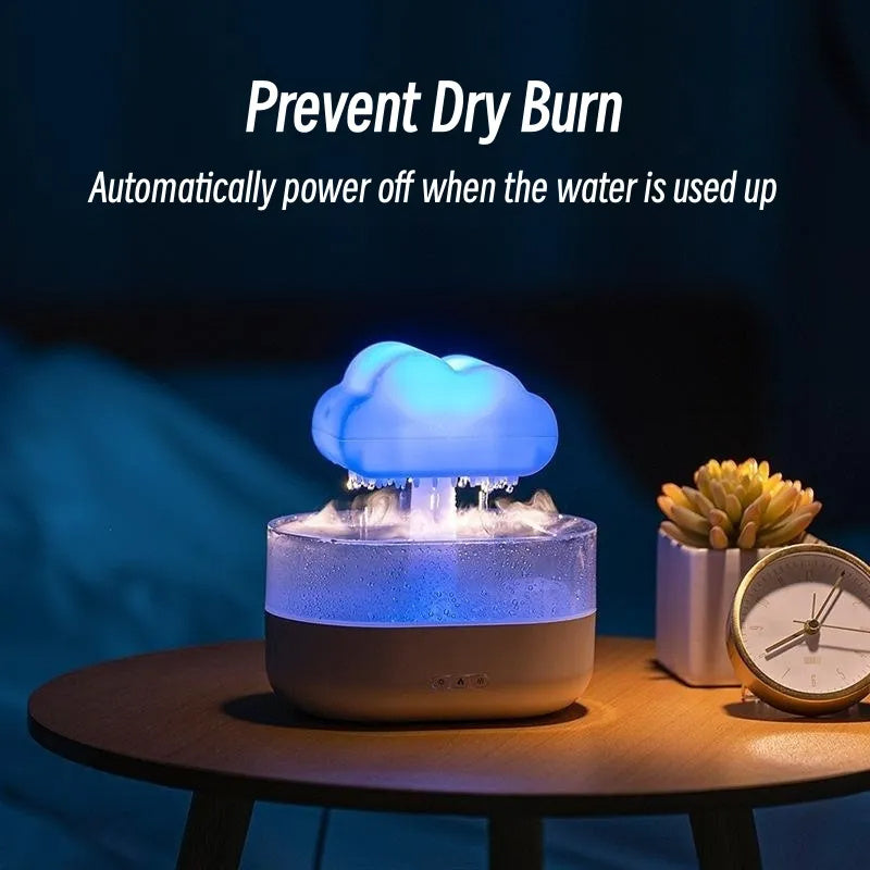 Rain Cloud Night Light Humidifier