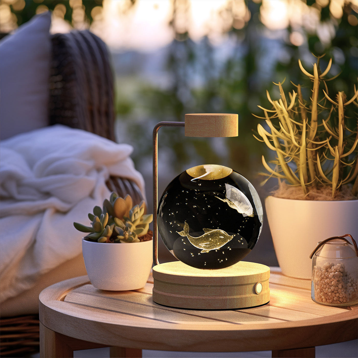 Crystal Ball Night Light