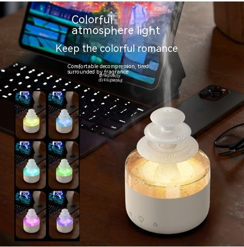 Rain Cloud Night Light Humidifier